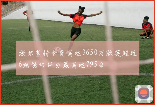 谢尔基转会费高达3650万欧英超近6轮场均评分最高达795分