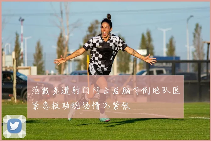 范戴克遭射门闷击后脑勺倒地队医紧急救助现场情况紧张
